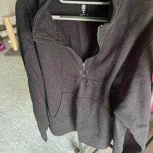 Ideology Black Fleece Jacket